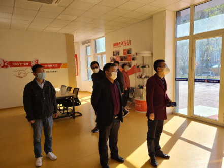 广安爱多贺洪燕一行光临HB火博软件